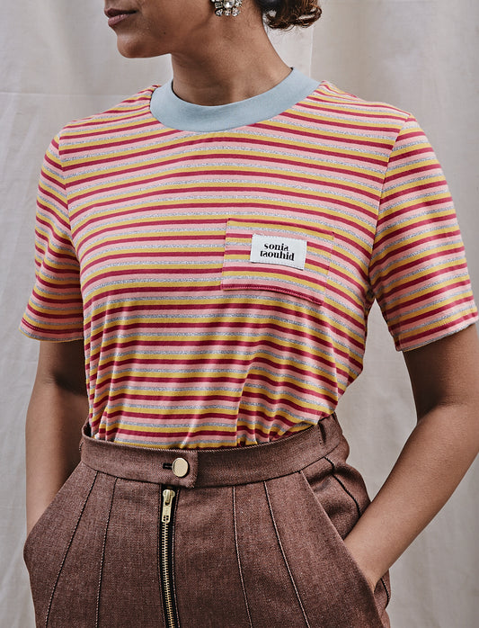 The 'Stripy' Classic Tee Rock Candy