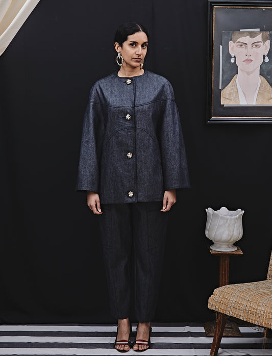 Rosalie Jacket Denim Indigo