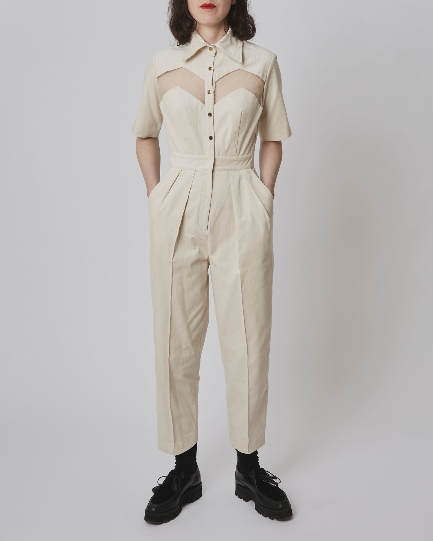 Etienne Jumpsuit Ivory