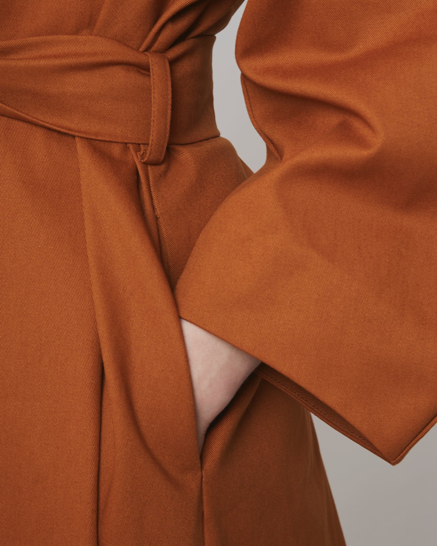 Claire coat-dress Caramel