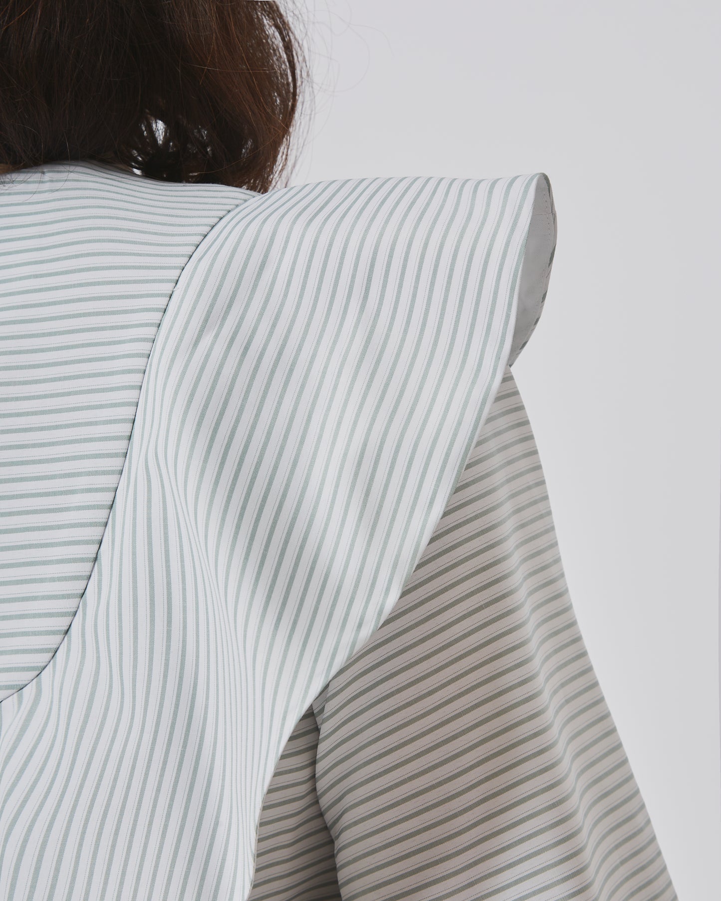 Beatrice Blouse White/Sage