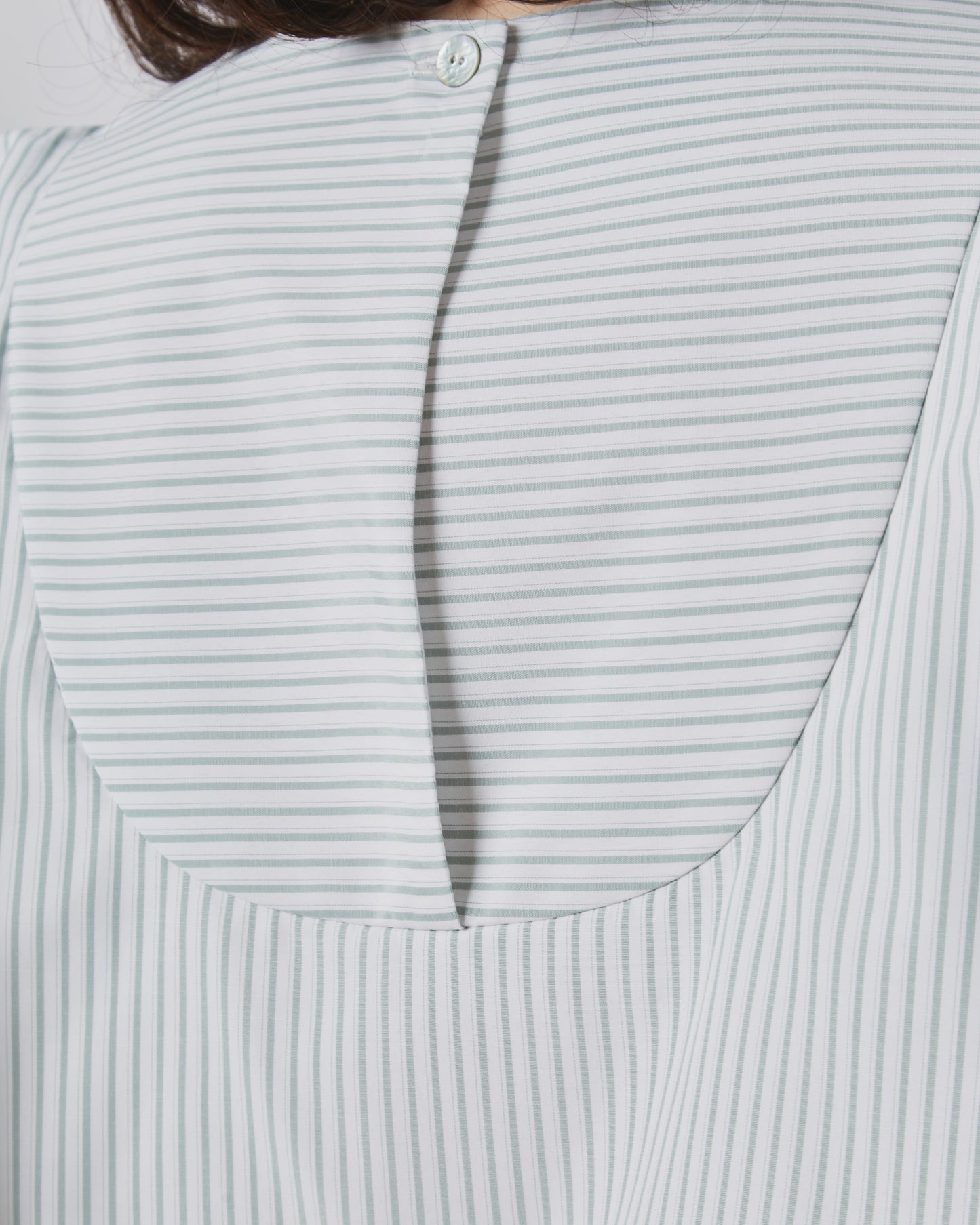 Beatrice Blouse White/Sage
