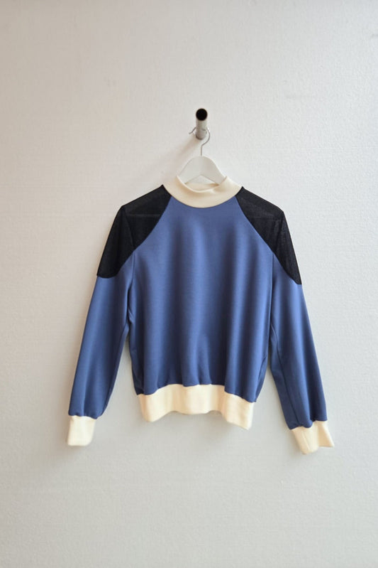 Le 22 Jumper Denim Blue
