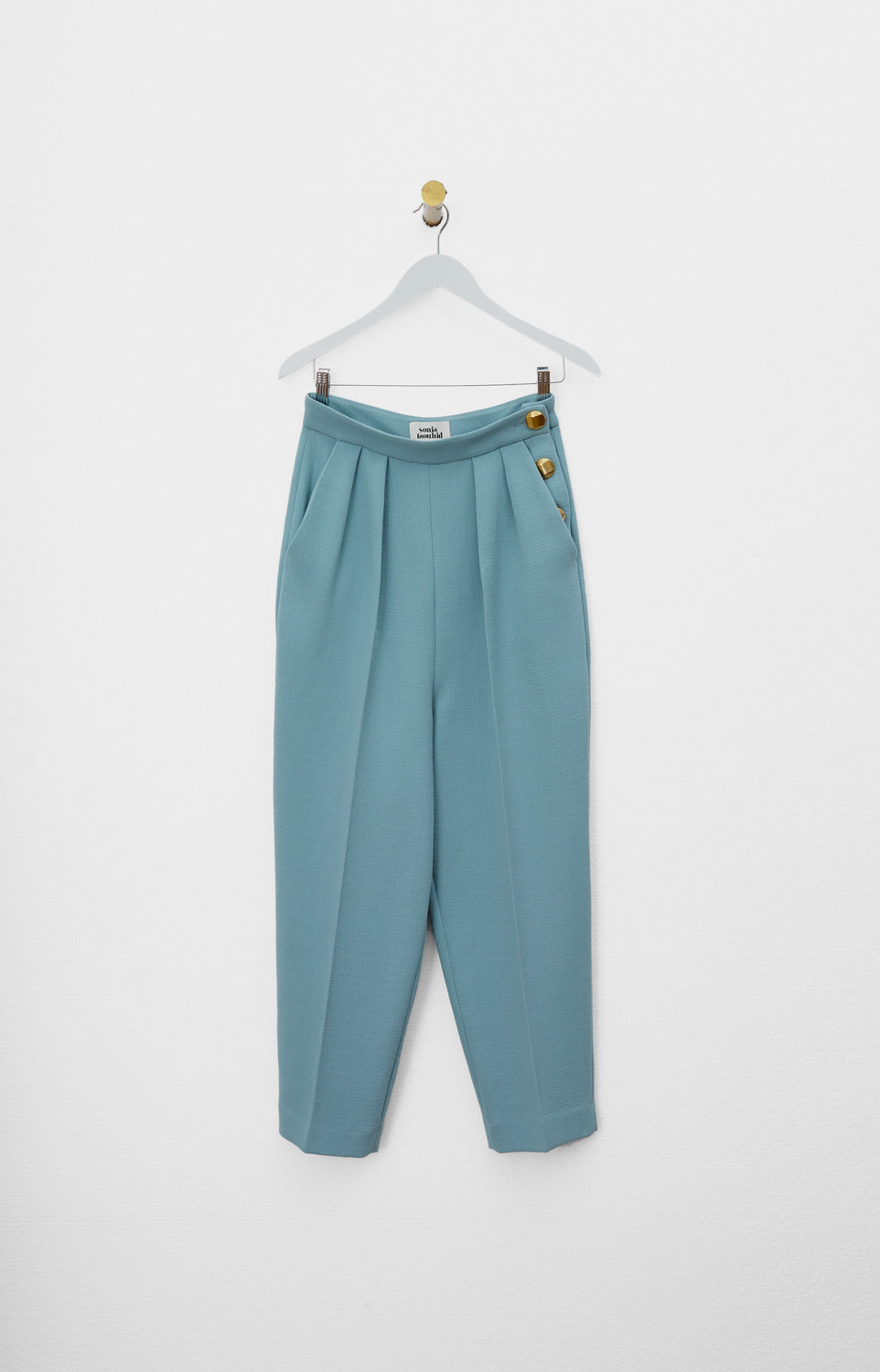 Etienne trousers wool Opaline