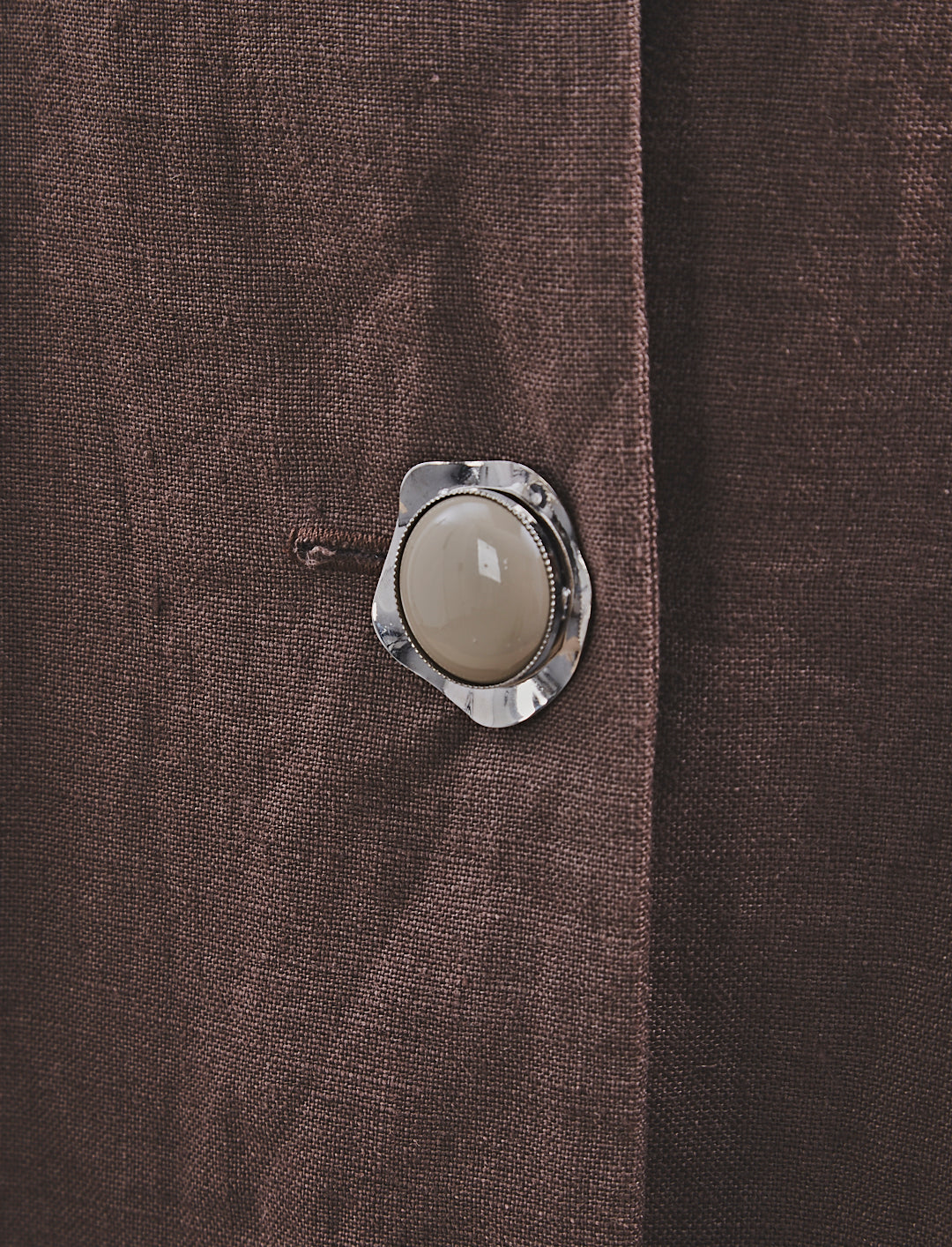 Bettina Coat Cacao Linen