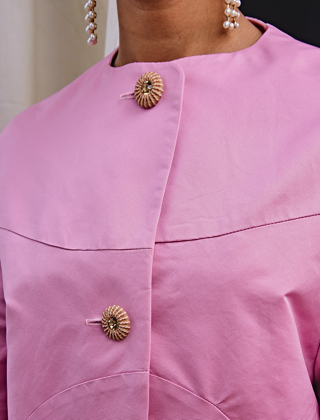 Rosalie Coat Frosted pink