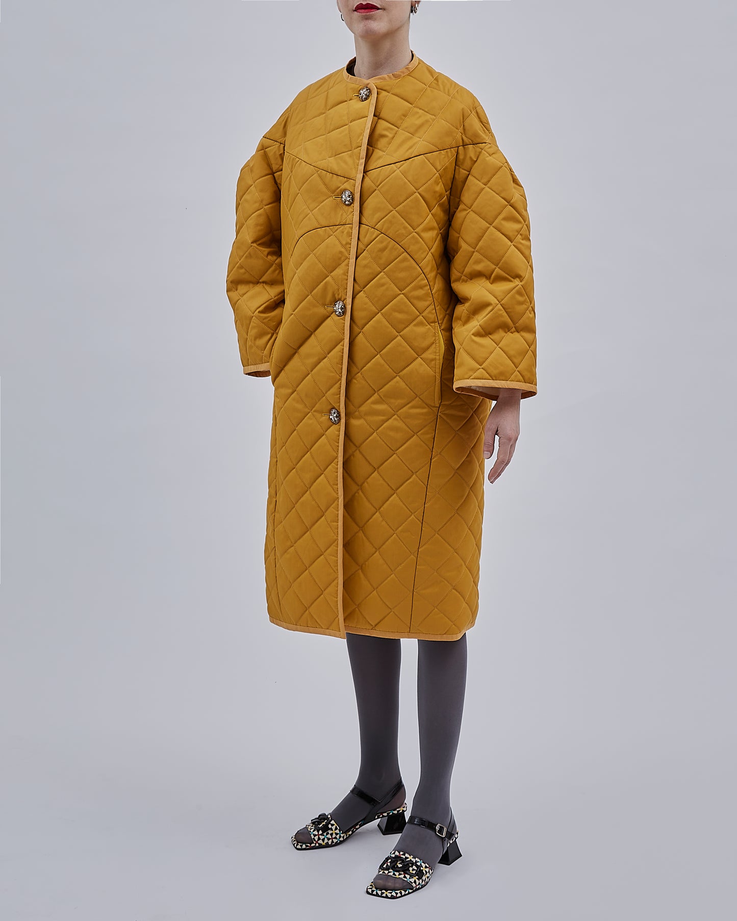 Rosalie coat Mustard