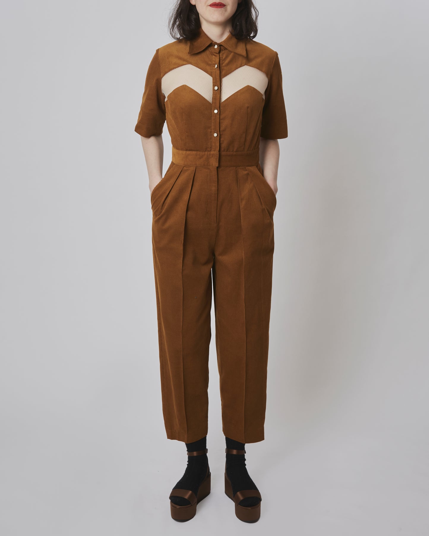 Etienne Jumpsuit Mustard