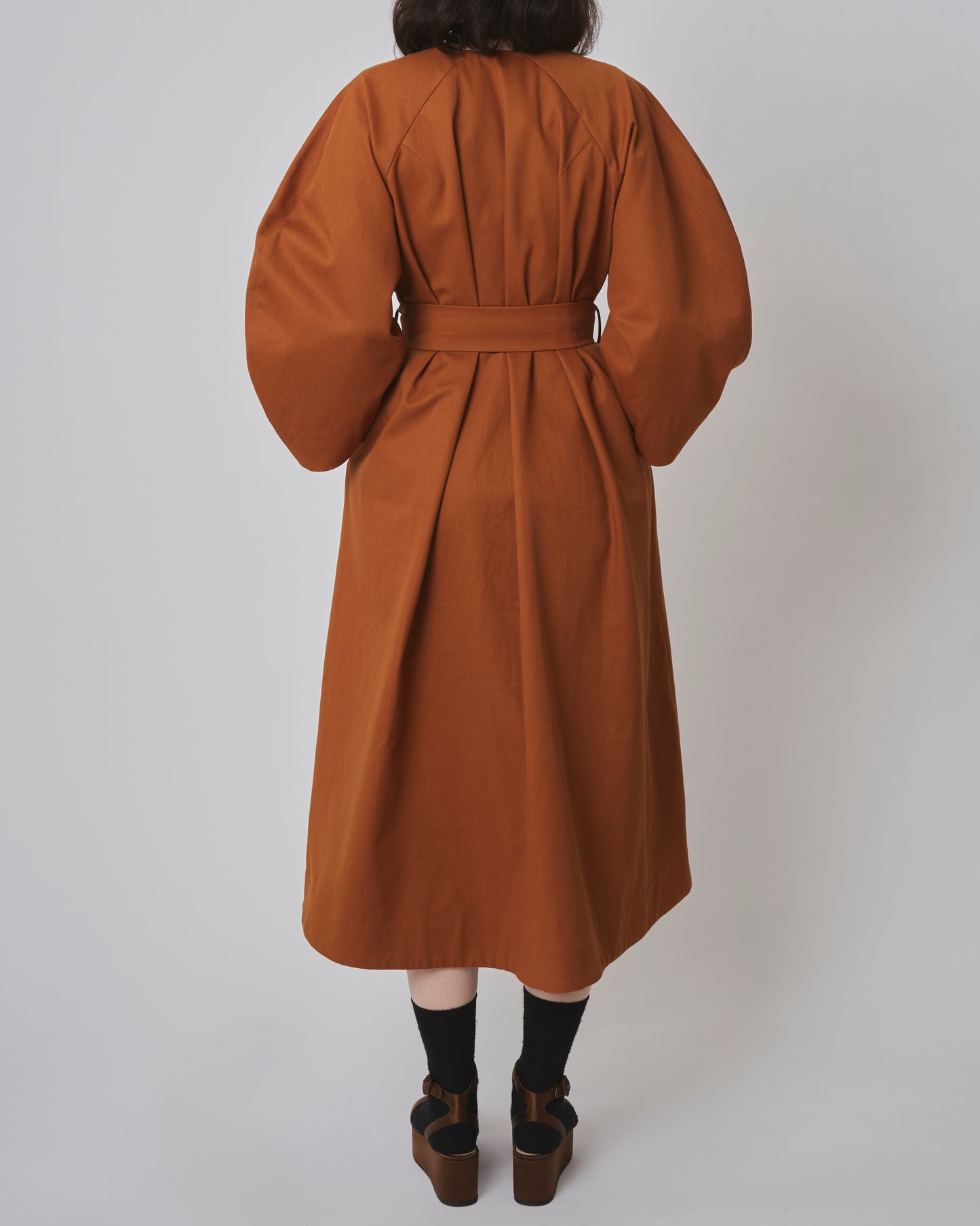 Claire coat-dress Caramel