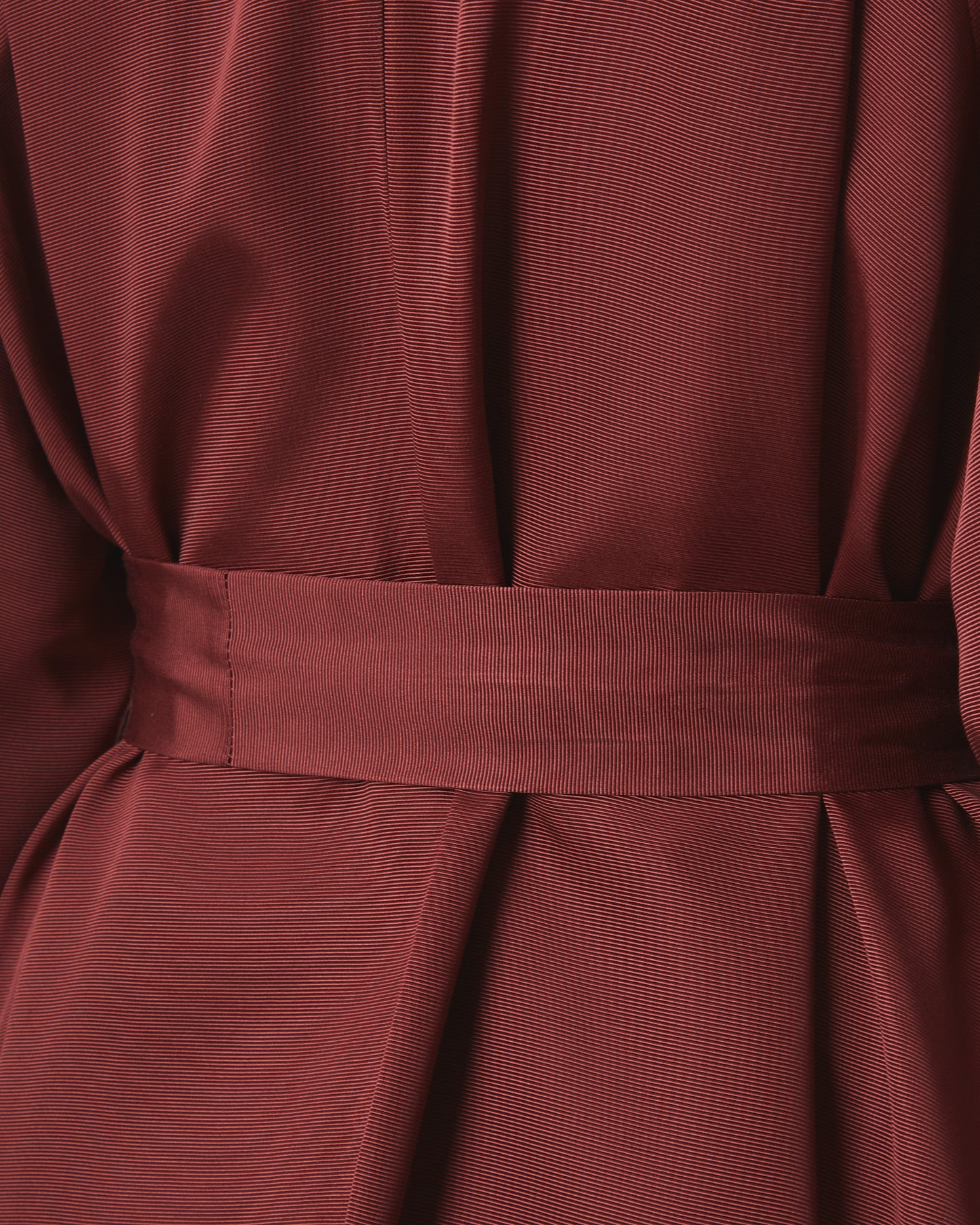 Claire coat-dress Maroon