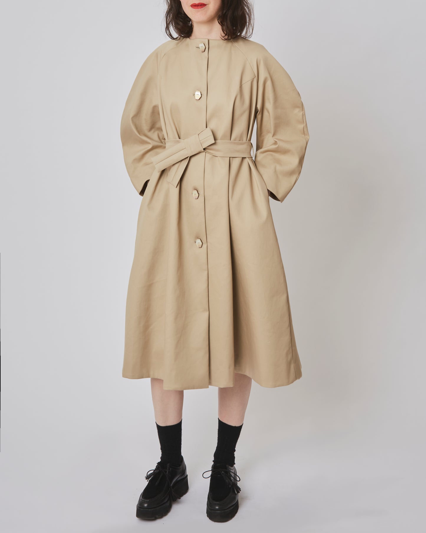 Noemie Raincoat Beige