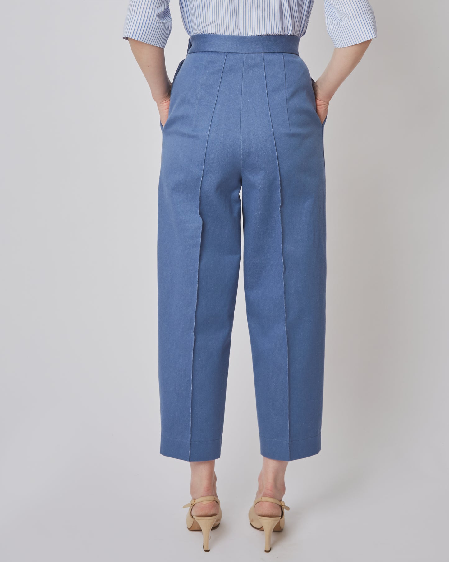 Etienne Trousers Denim Blue