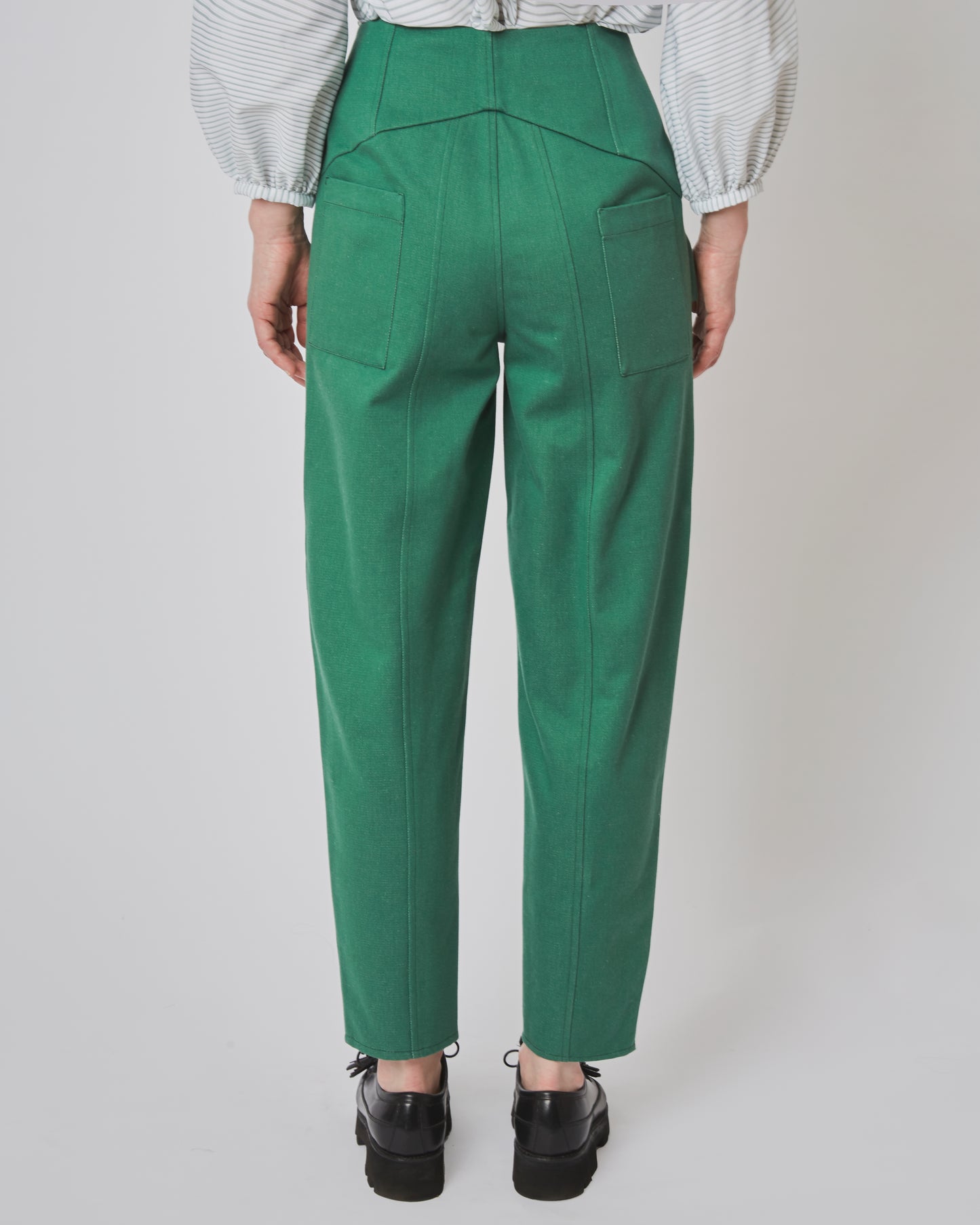 Joan Trousers Denim Green