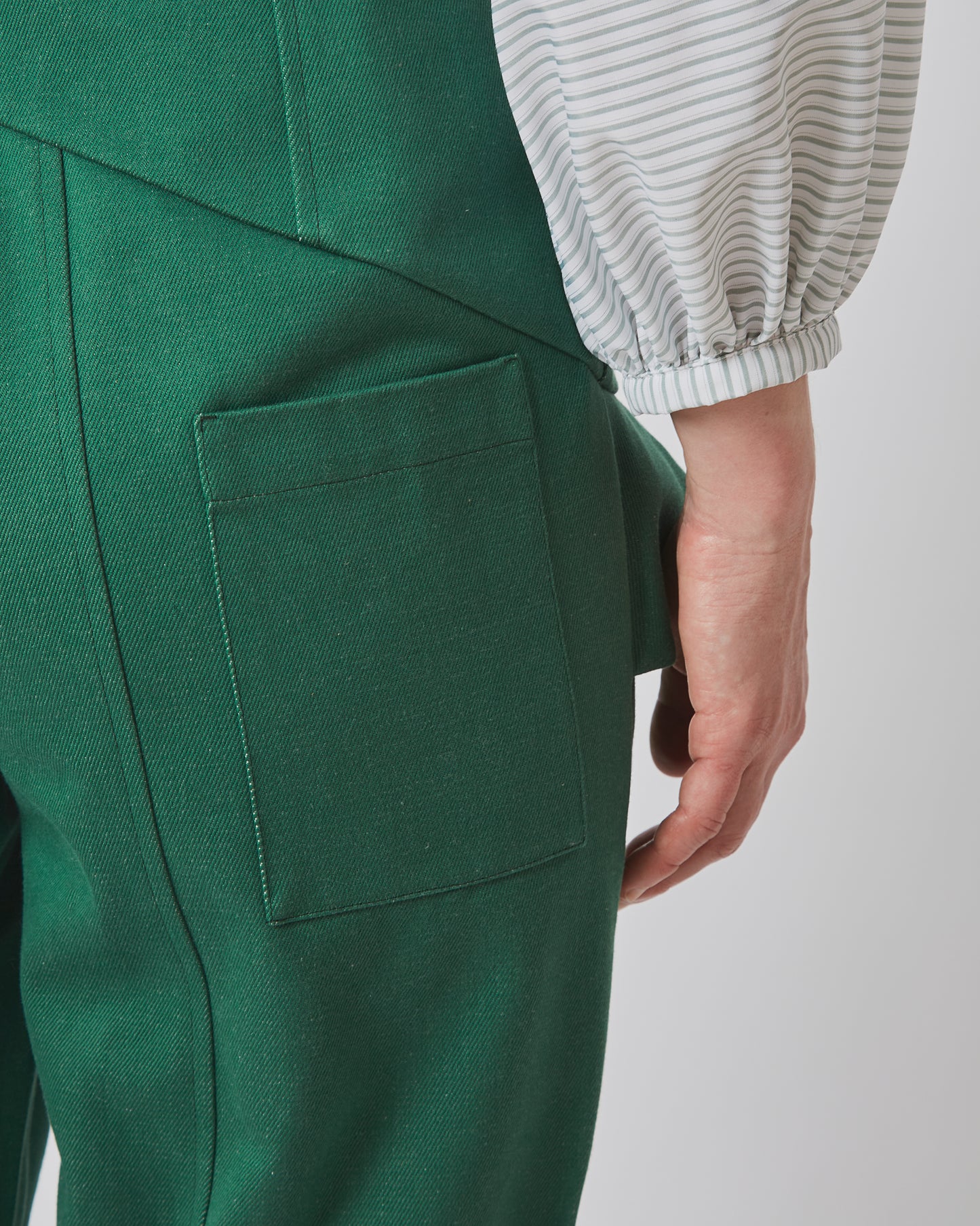 Joan Trousers Denim Green