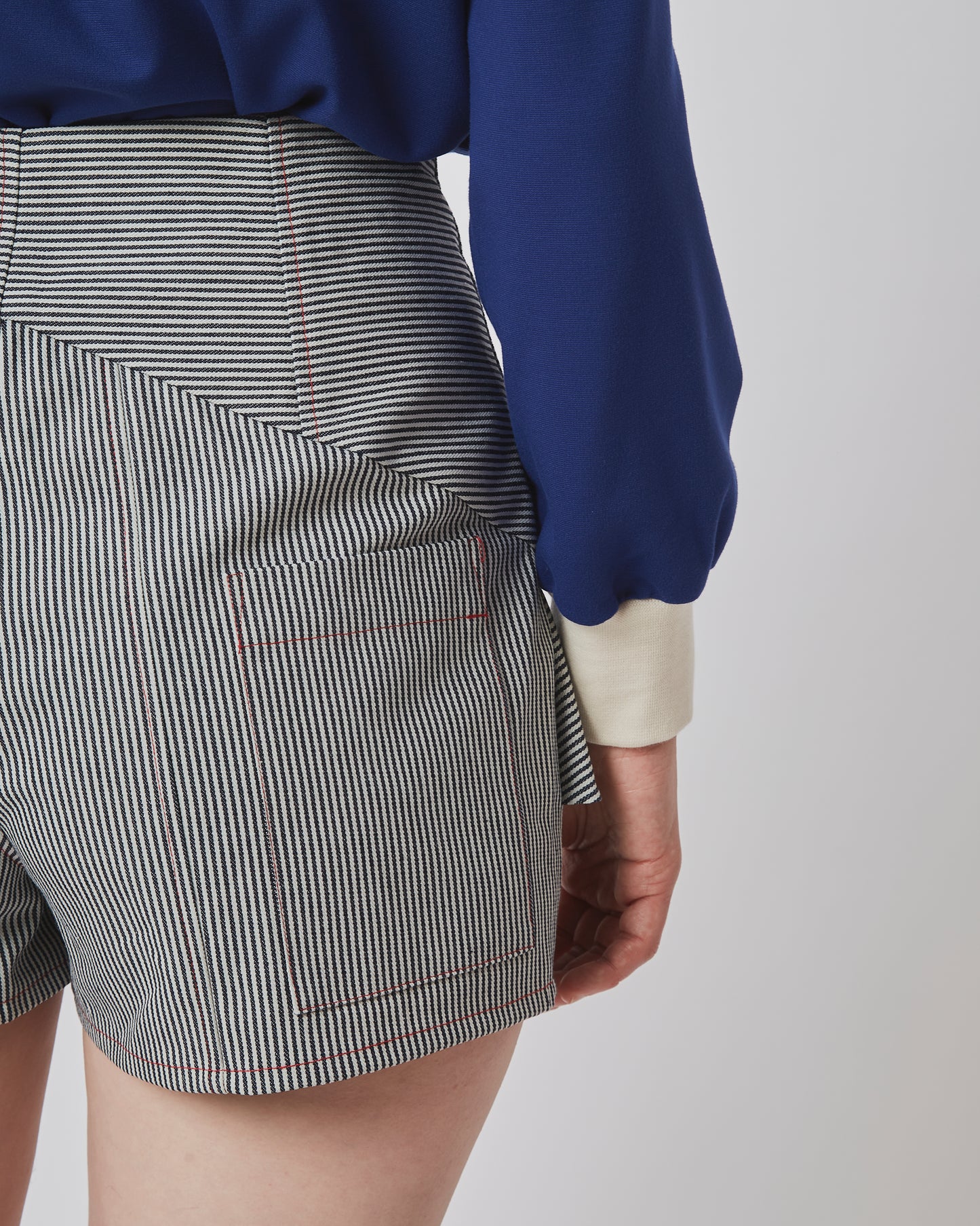 Joan Shorts Stripes Blue