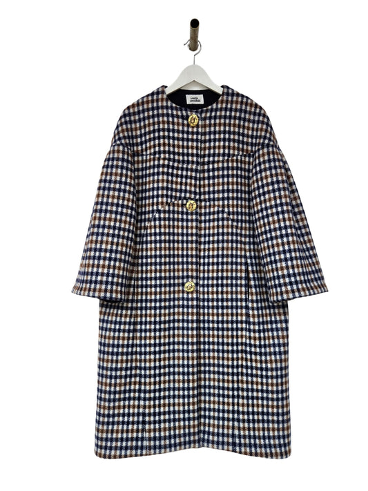 Rosalie coat Wool Checkered