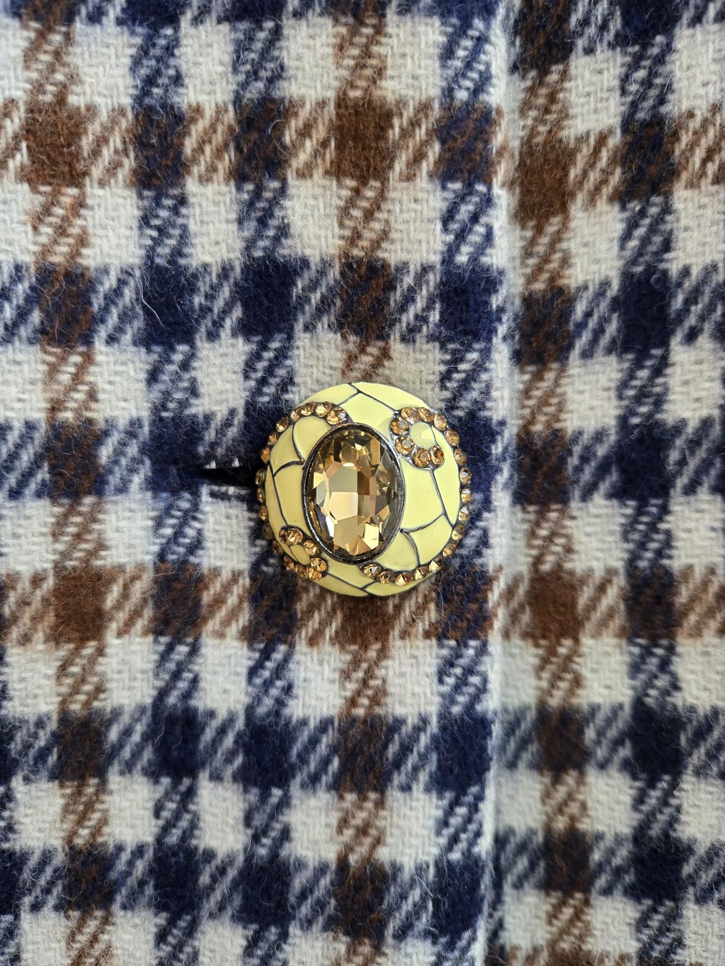 Rosalie coat Wool Checkered