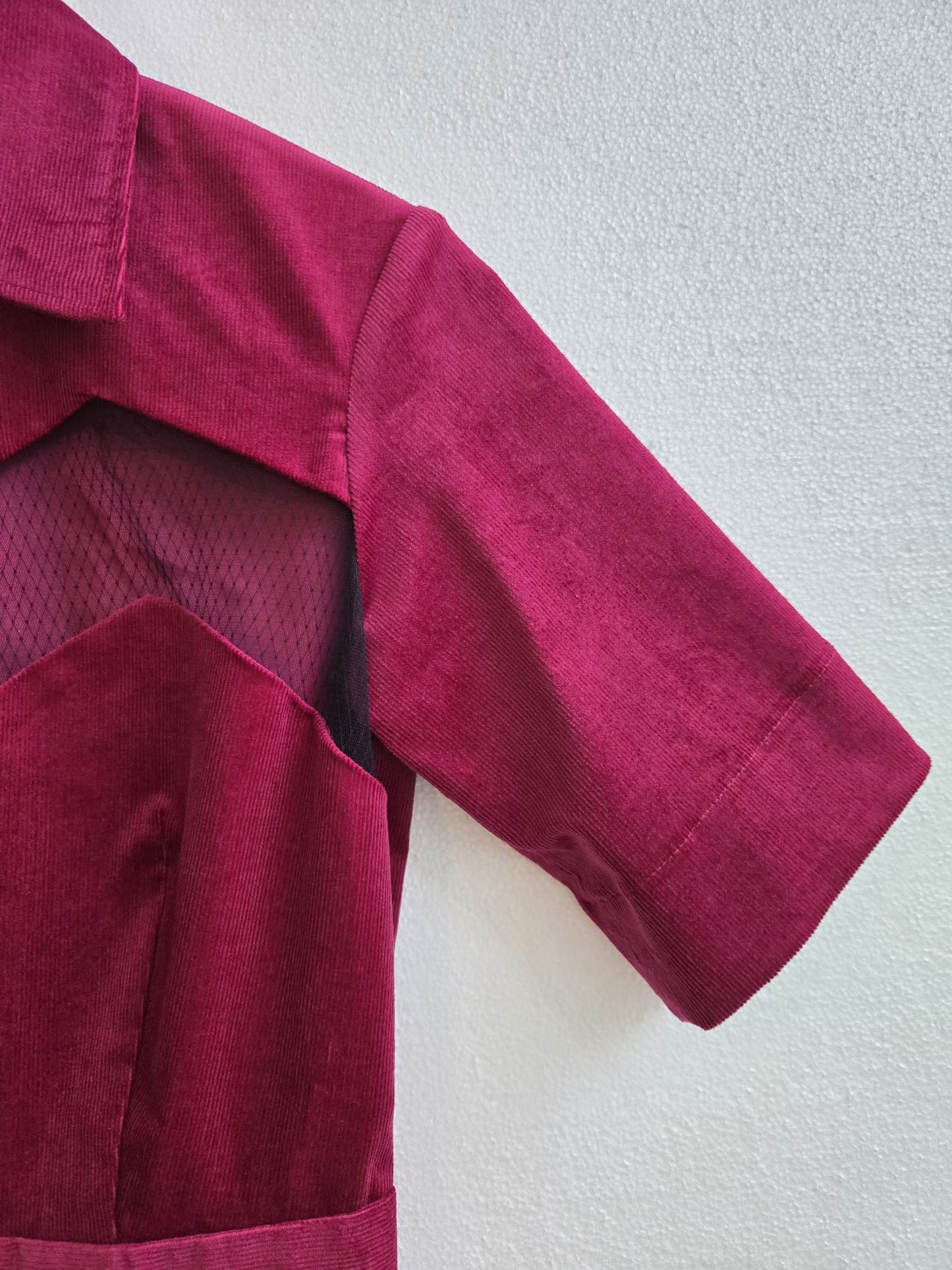 Etienne Jumpsuit Raspberry